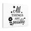 All Things Are - Wrapped Canvas Print-1493518110