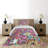 Groovy Polyester Floral Coverlet-41895380