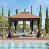 Pavillon de jardin en acier