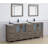  84" Double Bathroom Vanity Set with Mirror-106870356