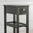 24" Tall End Table With Drawer and Shelves, Narrow Side Table for Small Space-725190309