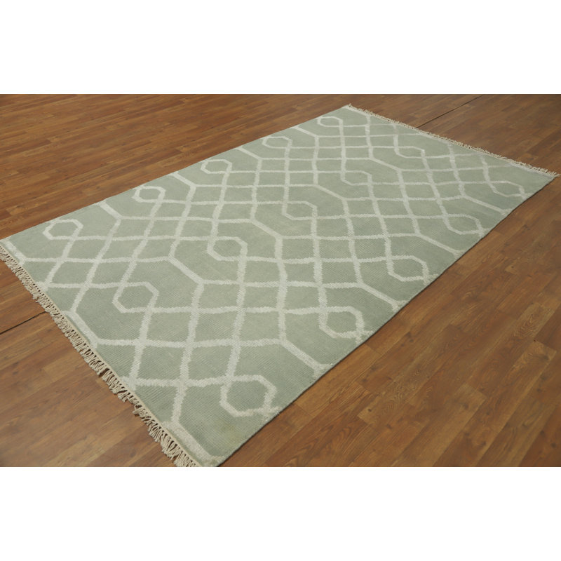 Tapis oriental géométrique marocain 5 x 8