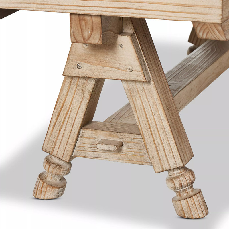 Aonan Coffee Table, Natural Pine