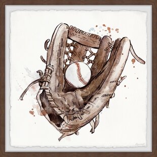 Yankees Baseball Glove - Giclee Print