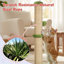 22 Inch Cat Scratching Post Mounting Methods Scratcher Tree Tower Natural Sisal Rope Scratch Post With Stable Base And Hanging Toy Balls For Indoor Cats And Kittens-2105478717-2104593737