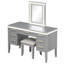 48" Vanity Desk with Mirror and Lights-786388653
