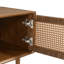Meuble télé 71 po Mid-Century Rattan Modern