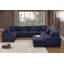 Chenille Modular 11-piece Large Corner Sectional -365842260