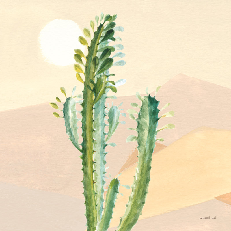 Desert Greenhouse II by Danhui Nai - Wrapped Canvas Painting, 51cm H x 51cm W x 3.8cm D