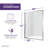Halberd Series 60'' - W x 72'' H Single Added Door Framed Shower Door with TSUNAMI GUARD-49718881