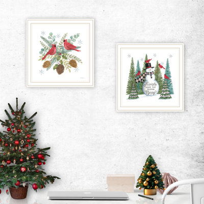 Multicolor 2 Wall Art For Living Space - White Framed, Wood & Paper Home Decoration Ideal Closet Decor Paper,