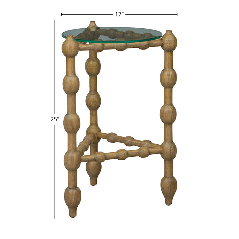 Marcos End Table, Brown