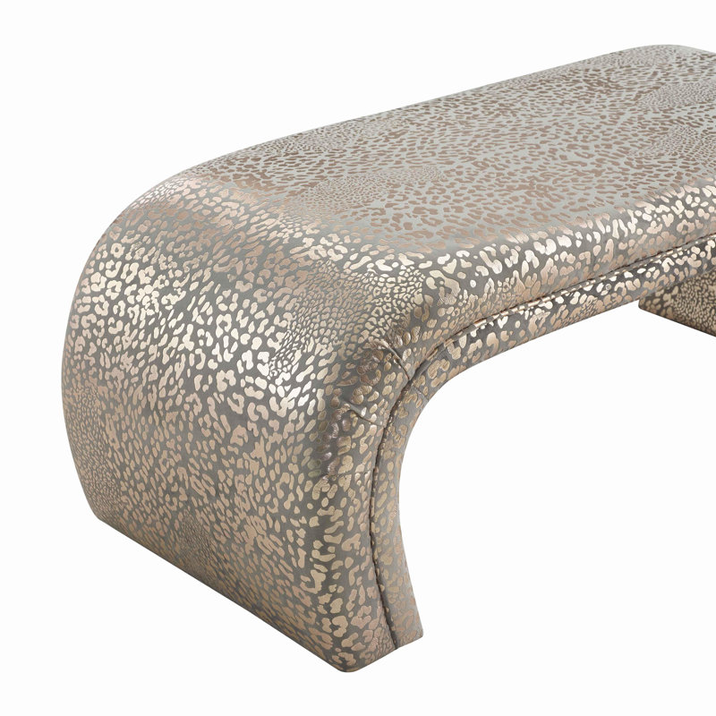 Banc avec revêtement, Bleu vif