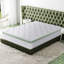 Matelas hybride en mousse viscoélastique gélifiée infusée de thé vert 14 po Ginger-1209768647-1237881133