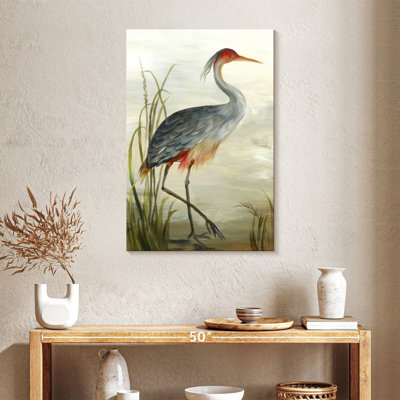 Grey Heron, reproduction sur toile