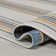 Argo Classic Nautical Mitre Stripe Reversible Machine-Washable Navy/Cream Indoor/Outdoor Rug