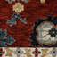 Tapis rouille / bleu Caia-615650308