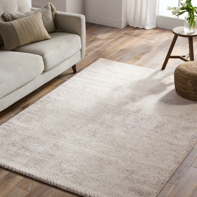 Tapis ivoire / brun clair Rufta (3 pi x 10 pi), Tapis de couloir : 3 pi x 10 pi