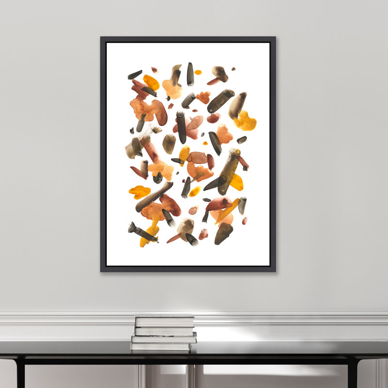 Fanatical Dreams Orange II par David Erickson - Peinture sur toile