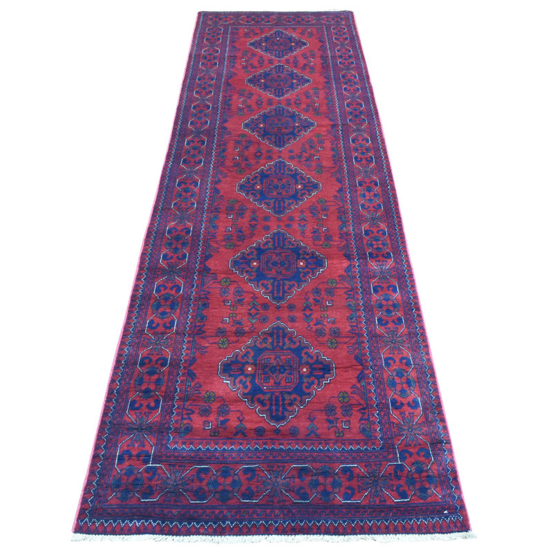 Stayko One-of-a-Kind 2'10" X 10' New Age Runner Area Rug in