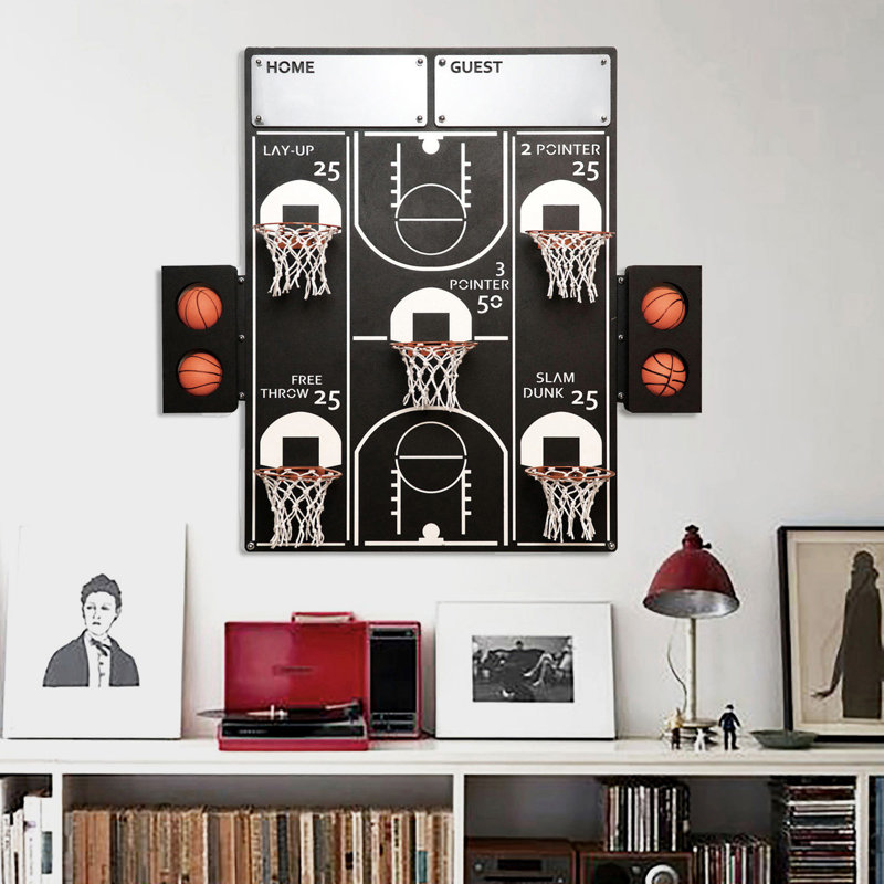 Modern Entertainment Wall Decor on Metal