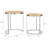Solid Wood Nesting Coffee Table