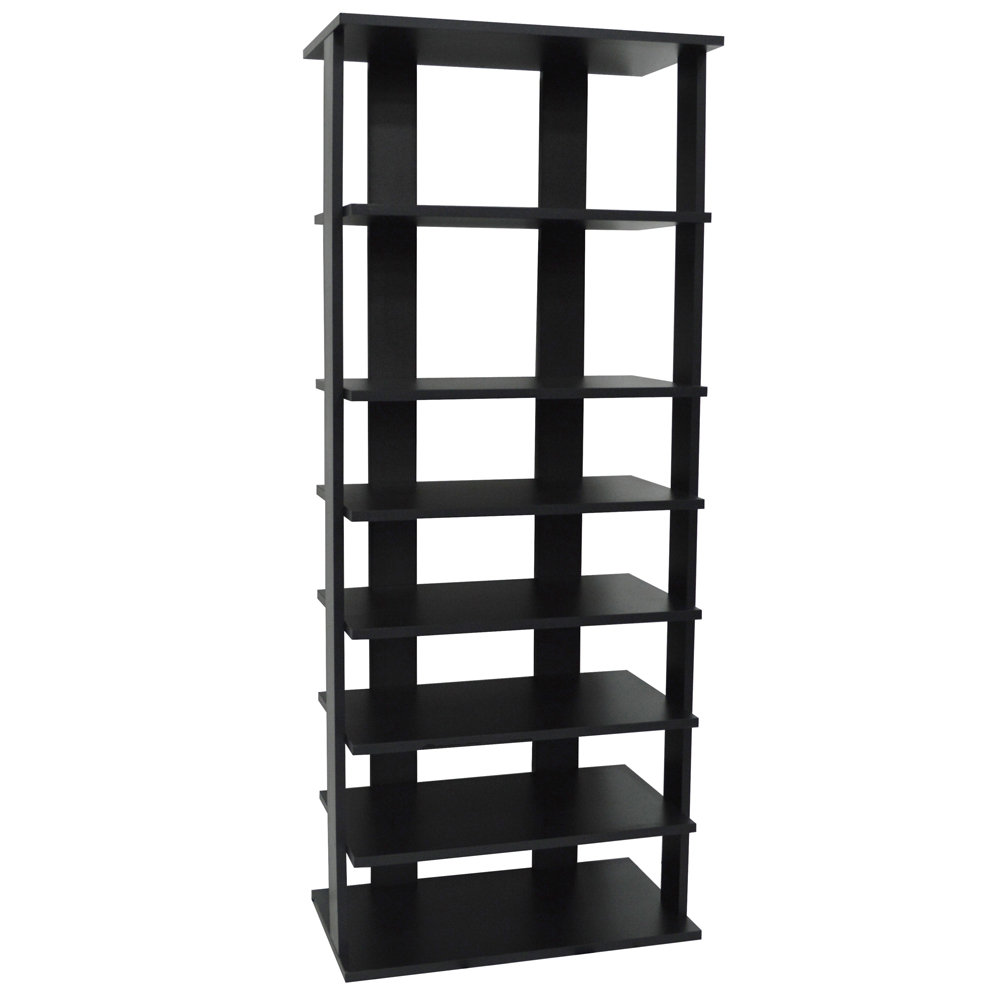 Media Resource Rack Latitude Run 7 Tier Free Standing Multimedia Storage Rack | Wayfair.co.uk