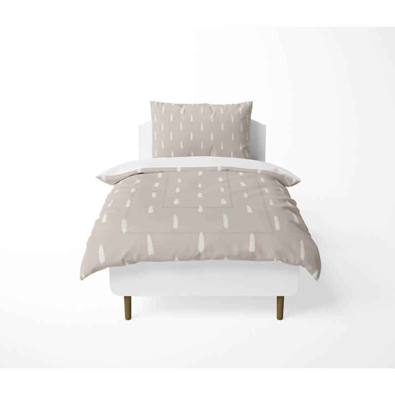 Ensemble d'édredon léger Long Drop, Taupe
