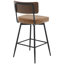 Tabouret de bar et de bar 26 po Mid-Century-100917213