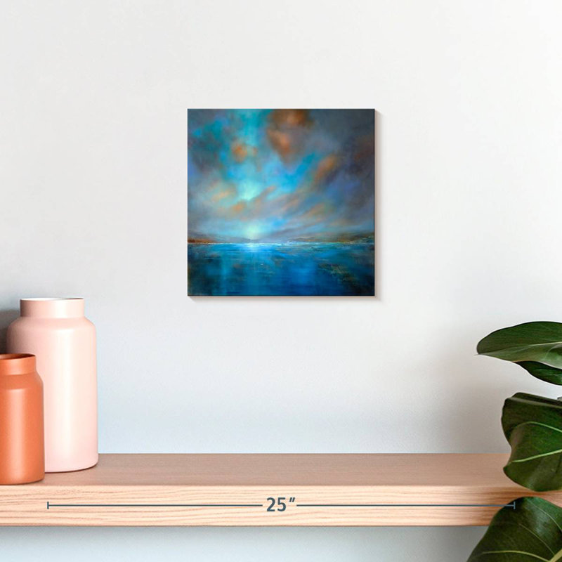 Blue Expanse, 10" H x 10" W