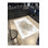 Yellow Striped Themed Patterned Woven Base Washable Rug