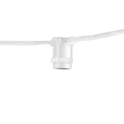 300'' White Plastic Globe String Lights for Outdoor Use