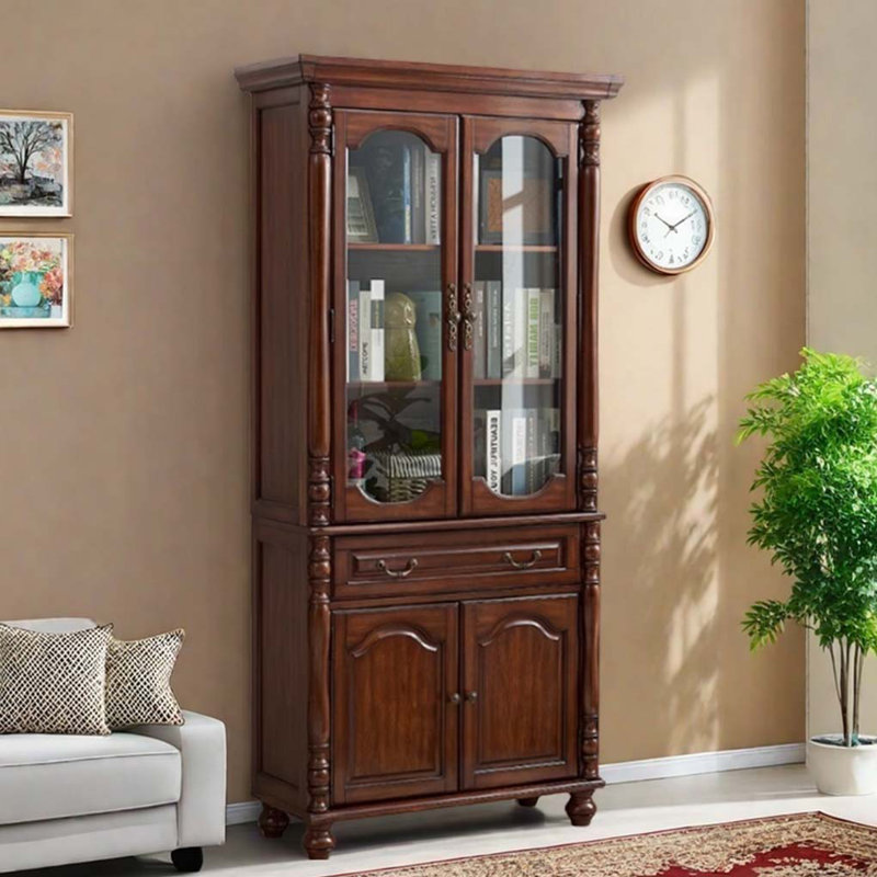 Vintage Style Multi-Storage Bookcase
