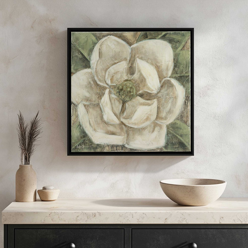 «Southern Belle» par Stellar Design Studio, reproduction d'art, Framed Canvas, Brown, 12 W x 12 H