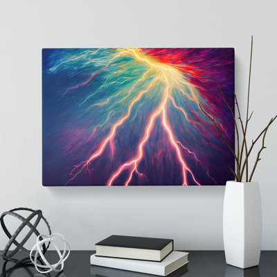 Striking Lightning Vol.1 - Wrapped Canvas