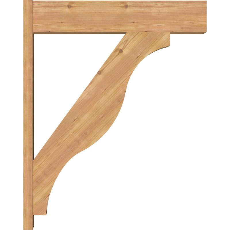 Jeu de blocs Funston, P 32 po x H 40 po, 7 1/2" W Western Red Cedar (Smooth)