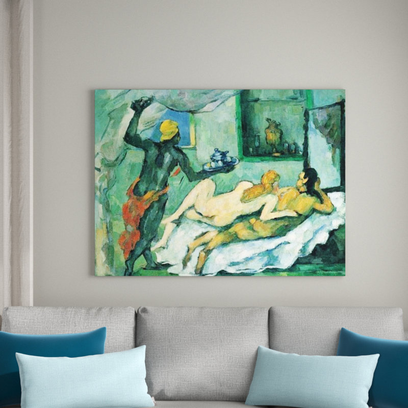 Paul Cezanne - Wrapped Canvas Painting, 60cm H x 80cm W x 1.8cm D