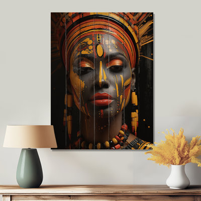 Tribal africain, traditions anciennes II sur bois