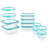 Snapware® Glass Food Storage - Set of 12 Containers