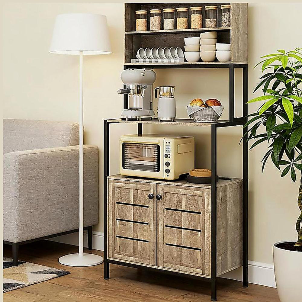 Trent Austin Design Rack with Power Outlet and Storage Shelves ...