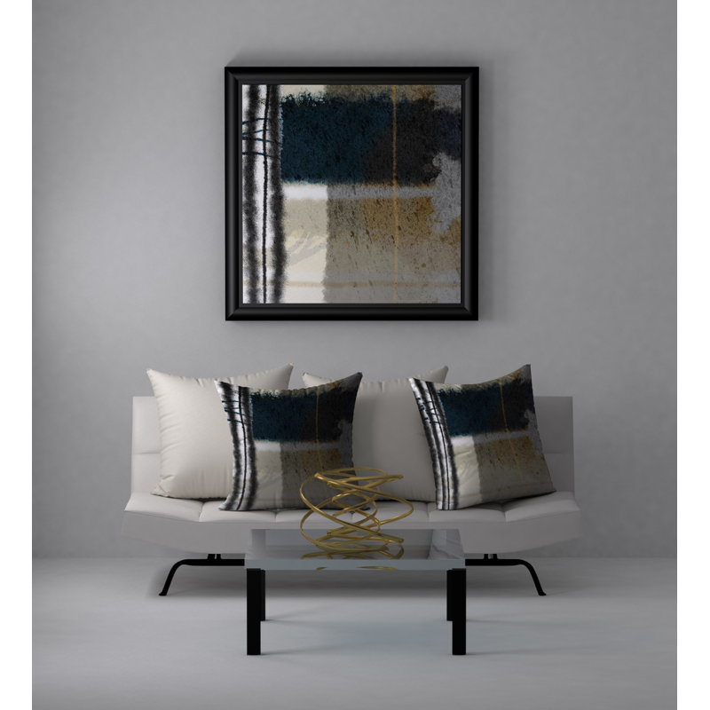 Reversible Throw Pillow, 24" x 24"
