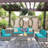 Burand 6 - Person Patio Conversation Set with Cushions-1864487335