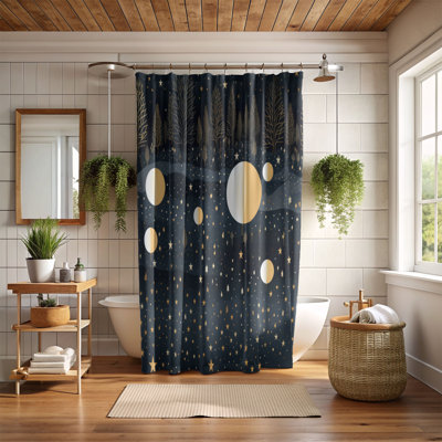 Rideau de douche Winter Twilight - Premium