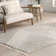 Tapis à poil long à motif géométrique Risette