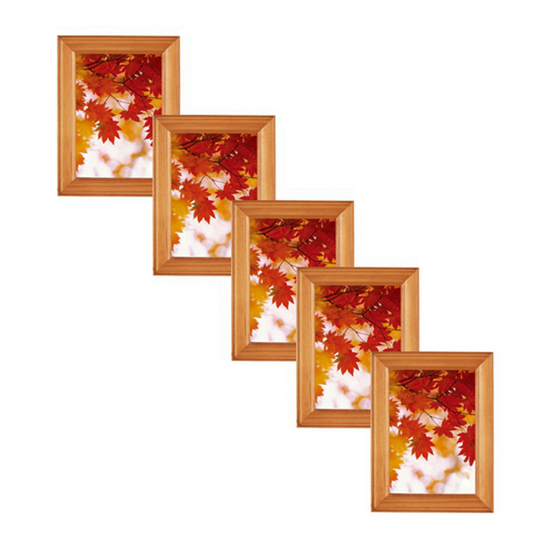 Cadre photo simple en bois mat 8 "x 10" Pei