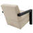 Paquet Boucle Upholstered Accent Arm Chair Latte-1449082218-1449082219