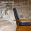Fauteuil inclinable réglable avec inclinaison manuelle et repose-pied intégré (ensemble de 2)-131076540