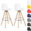 Ayala Upholstered Counter Stool with Solid Wood Frame-729140158