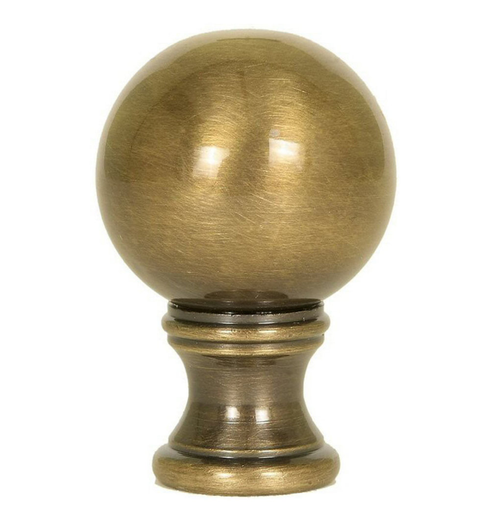 Sphere Round Lamp Finial Home Concept Inc