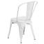 Commercial GradeMetal Indoor-Outdoor Stackable Chair-256719316